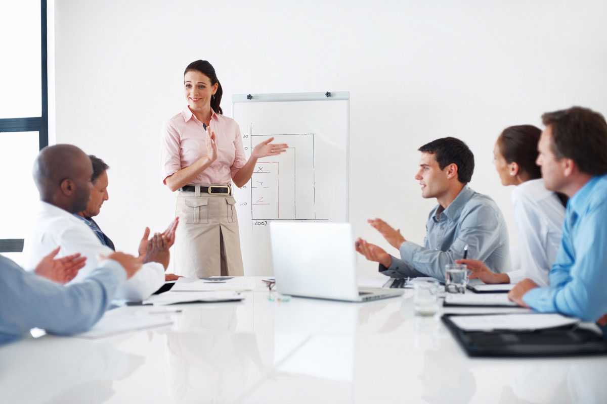 how to give a presentation at work