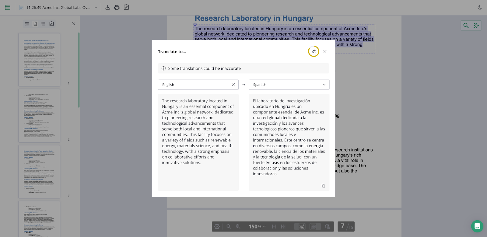 Breakdown language barriers with real-time AI-powered translations