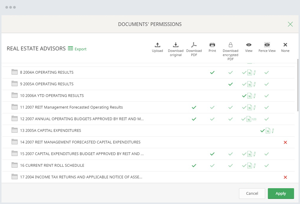 Real Estate Due Diligence Access Management